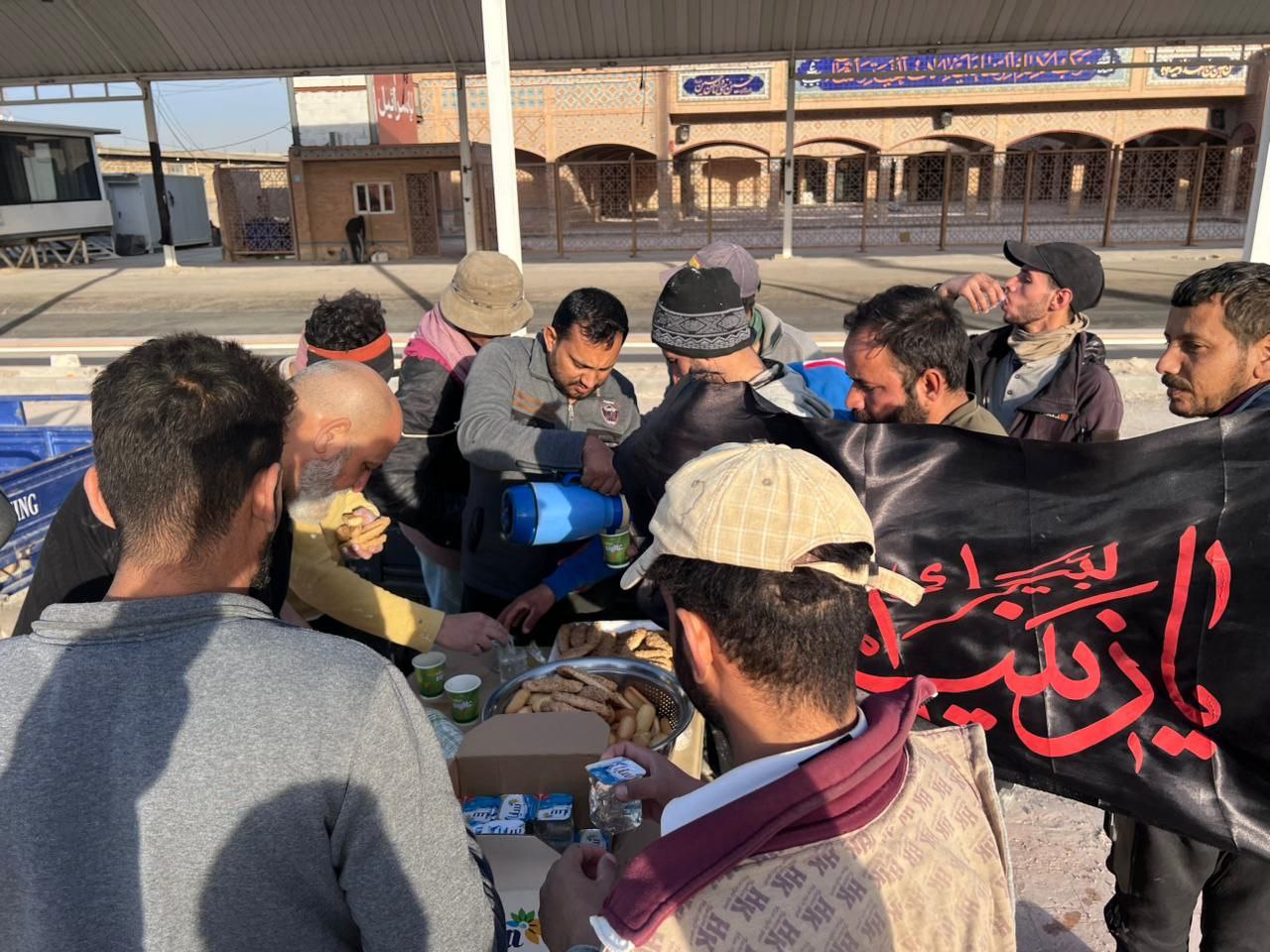 نذر في طريق كربلاء